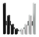 Biamp Desono ENT220W ENTASYS 200 column loudspeaker, 2-way, 20 LF drivers, white - Image 6