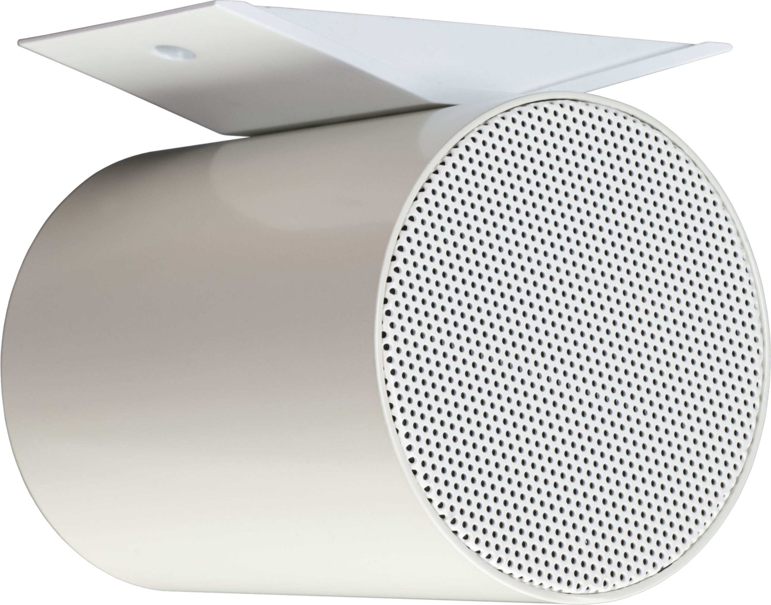 EN-MPBD5T10-W_Angle_10907_master Biamp Commercial Loudspeakers EN-MPBD5T10-W Compact, bi-directional sound projector equipped with two high-efficiency, full range drivers and a multitap 100-volt transformer (1.5-3-6-10W); EN54-24 certified - obrazek 1