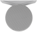 Biamp Commercial Loudspeakers EN-MPBD5T10-W Compact, bi-directional sound projector equipped with two high-efficiency, full range drivers and a multitap 100-volt transformer (1.5-3-6-10W); EN54-24 certified - obrazek 2