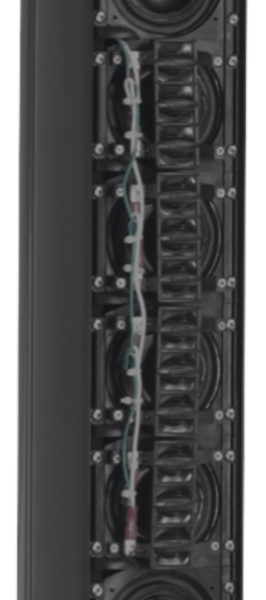 Biamp Desono ENT220B ENTASYS 200 column loudspeaker, 2-way 12 LF drivers, black