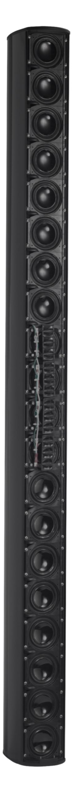 ENT220B_Without_Grille_11414_master Biamp Desono ENT220B ENTASYS 200 column loudspeaker, 2-way 12 LF drivers, black - Image 1