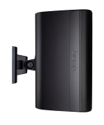 Biamp Desono EX-S10-CM-B 10-inch, 2-way, coaxial, surface mount, indoor/outdoor, black loudspeaker with HF compression driver; 8-ohm or 70V/100V operation; included ClickMount pan-tilt mounting bracket - Image 2