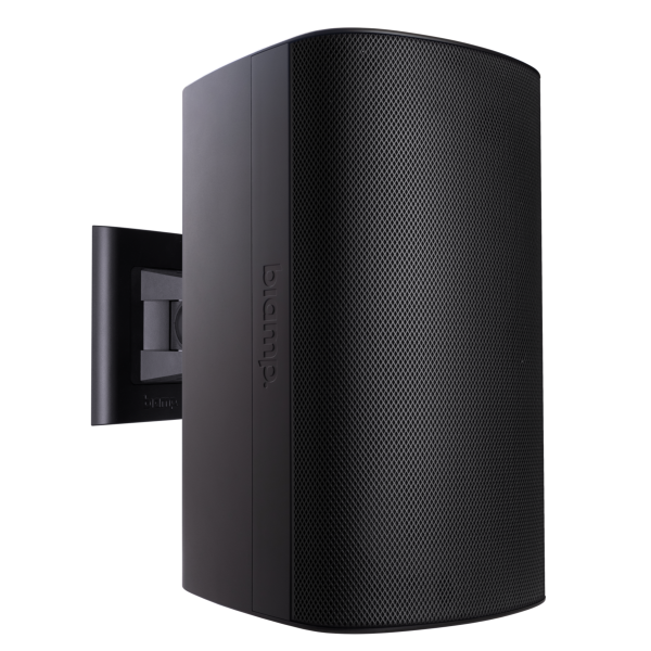 Biamp Desono EX-S10SUB-CM-B 10-inch, indoor/outdoor, black, surface mount subwoofer; 8-ohm operation; included ClickMount pan-tilt mounting bracket