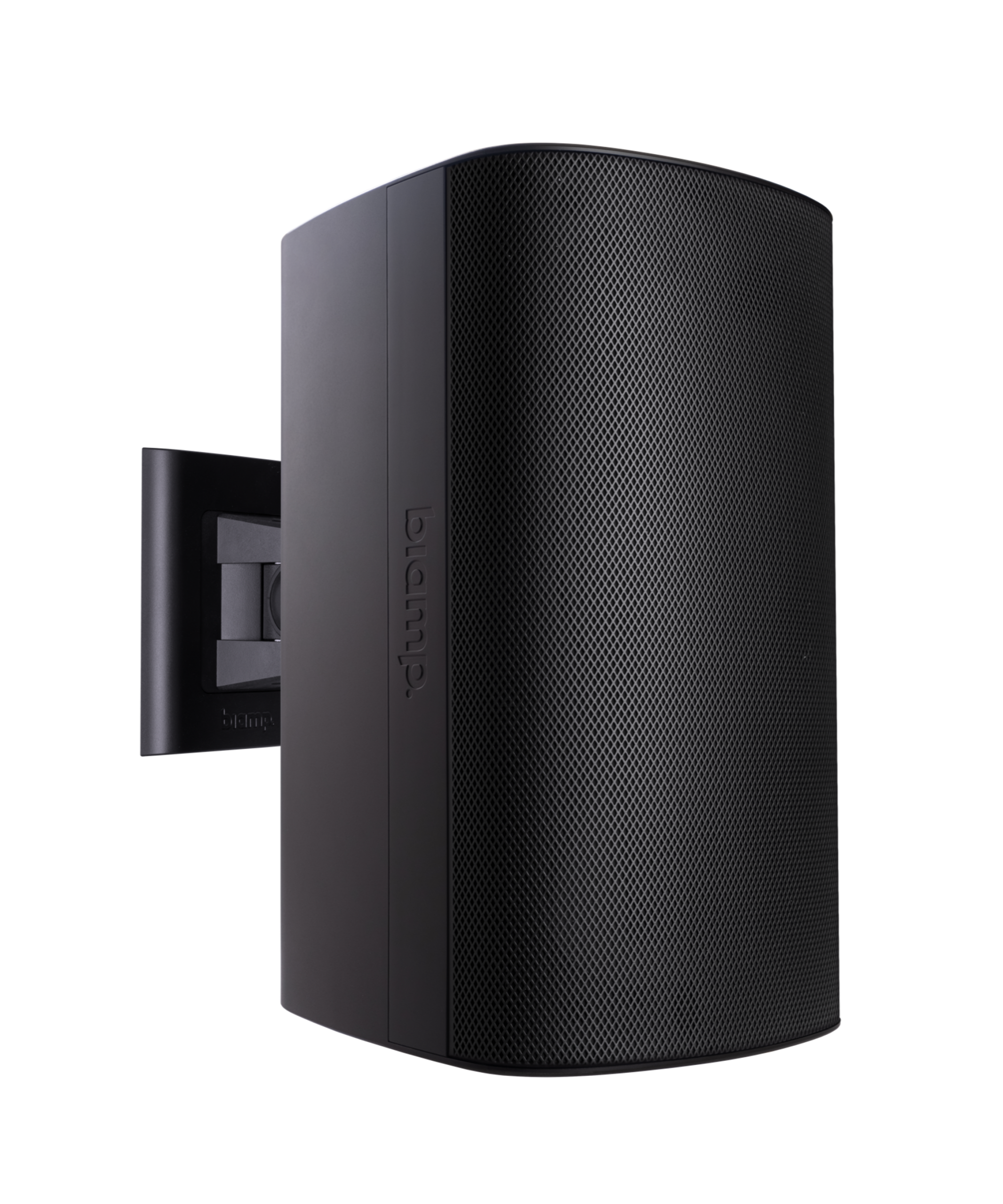 EX-S10SUB-CM-B_Front_Angle_Right_10855_master Biamp Desono EX-S10SUB-CM-B 10-inch, indoor/outdoor, black, surface mount subwoofer; 8-ohm operation; included ClickMount pan-tilt mounting bracket - obrazek 1