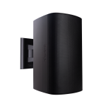 Biamp Desono EX-S8-CM-B 8-inch, 2-way, coaxial, surface mount, indoor/outdoor, black loudspeaker with HF compression driver; 8-ohm or 70V/100V operation; included ClickMount pan-tilt mounting bracket