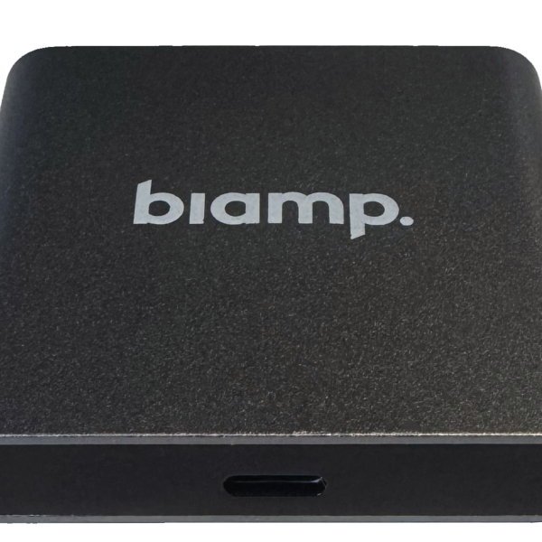 Biamp EasyConnect USB-C Adapter 3-in-1 USB-C Adapter premium connectivity solution combining power delivery, high-resolution display output, and high-speed data transfer in one sleek device