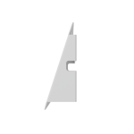 Biamp Evoko Liso Tilt Wall Mount Kit Tilted wall mounting kit for standard walls for Liso Room Manager - Image 2