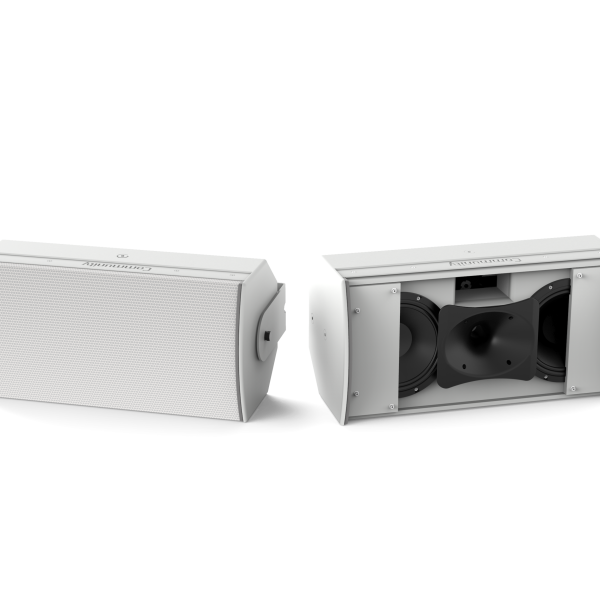 Biamp Community IC6-2082/96W High output, dual 8-inch, 2-way 90 X 60, indoor loudspeaker, white