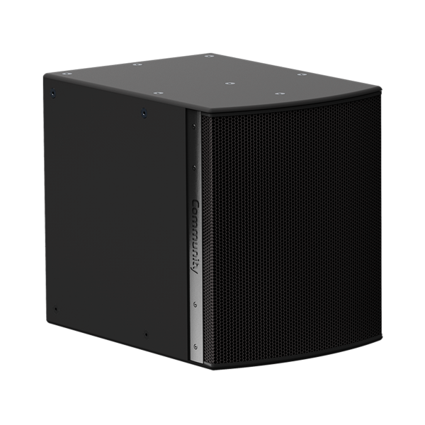 Biamp Community IS8-115B High power, single, 15-inch subwoofer, black
