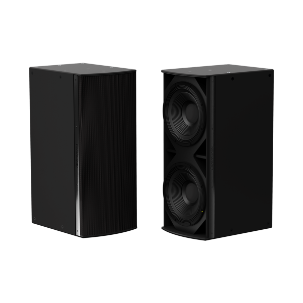 Biamp Community IS8-215B High power, dual 15-inch subwoofer, black