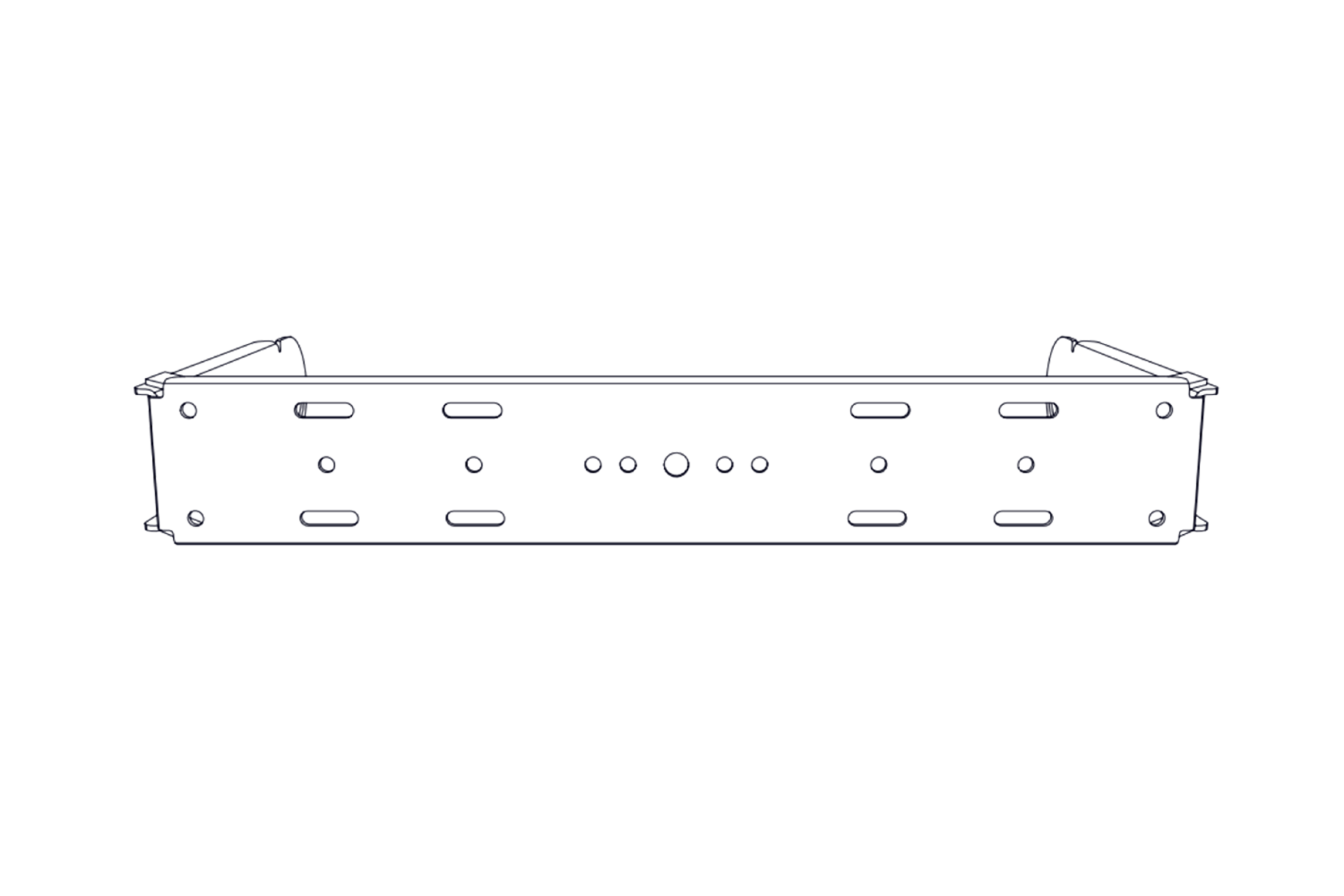IUB1153WRG_1500x1000_12623_master Biamp Community IUB1153WRG U-bracket for IP-1153WR, IS-215/218WR loudspeakers, grey - obrazek 1