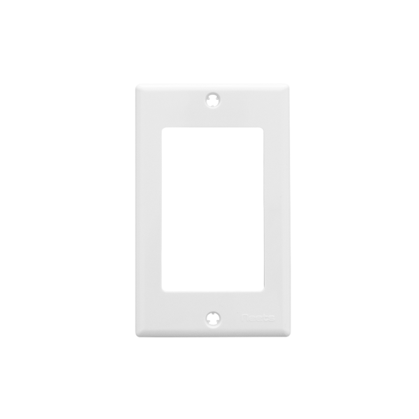 Biamp Impera WP-1G-US-W White 1-gang wall plate, US