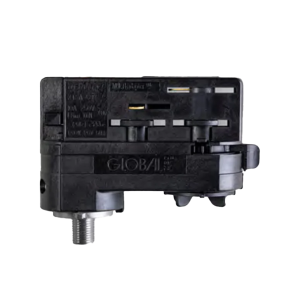 Biamp Desono LRAPRE-BL Black Premium black light rail adaptor for KUBO3 and KUBO5, SDQ5P, and OVO5/T; 2-pack