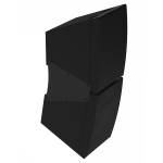 Biamp Community LVH-909WR/APB Steerable Venue Horn Active Plus, weather-resistant, large format, high output, horn loaded, steerable, 8 x 12-inch, 3-way black loudspeaker with variable vertical dispersion x 90° horizontal