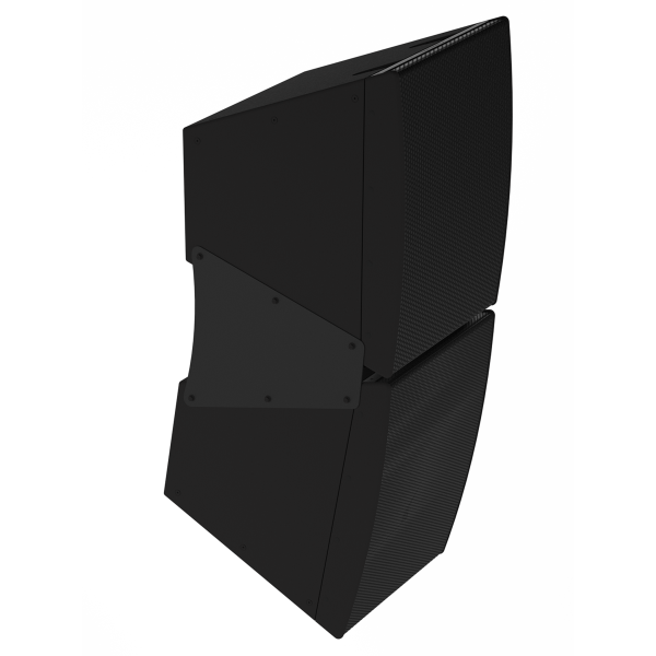 Biamp Community LVH-909/APB Steerable Venue Horn Active Plus, large format, high output, horn loaded, 8 x 12-inch, 3-way black loudspeaker with variable vertical dispersion x 90° horizontal
