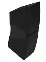 Biamp Community LVH-906/ASB Steerable Venue Horn Active Standard, weather-resistant, large format, high output, horn loaded, steerable, 4 x 12-inch, 3-way black loudspeaker with variable vertical dispersion x 60° horizontal - Image 4