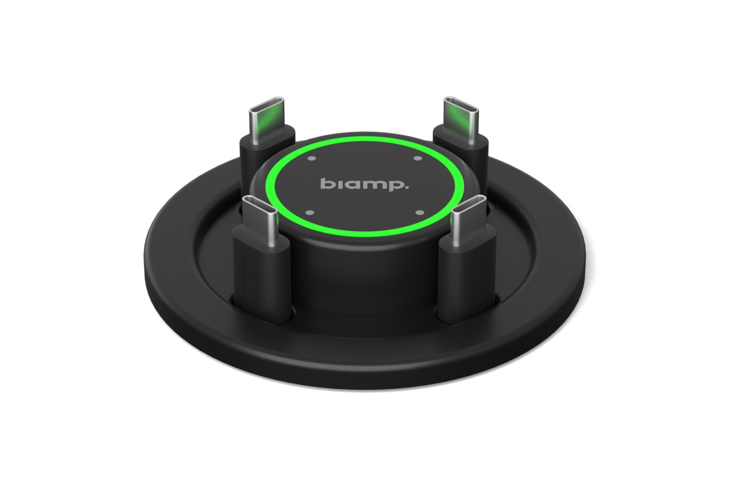 MPX_250_Front_01_13411_master Biamp EasyConnect MPX 250 Innovative plug-and-play BYOM collaboration switcher with integrated charging, cable management, and control of meeting room equipment - Image 1