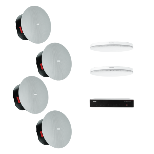Biamp MRB-L-SCX400-C Certified meeting room bundle for large rooms (up to 18 participants)