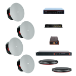 Biamp MRB-L-VT4-T Certified meeting room bundle for large rooms (up to 18 participants)