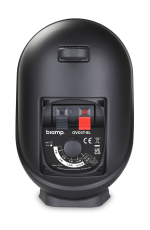 Biamp Commercial Loudspeakers OVO3T-B Black Small design, black, 2-way, cabinet speaker with 3-inch coated paper cone woofer + 1-inch silk dome tweeter, 100 volt / 6 watts or 16 ohms / 40 watts, mounting bracket included - obrazek 4