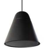 Biamp Desono P60DT-BL 6.5-inch, 2-way, black pendant loudspeaker 70V/100V or 16 ohms low impedance