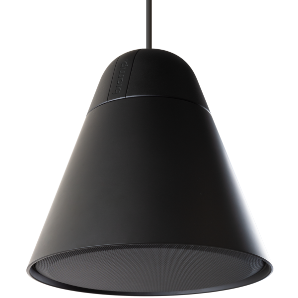 Biamp Desono P60DT-BL 6.5-inch, 2-way, black pendant loudspeaker 70V/100V or 16 ohms low impedance