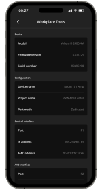 Biamp Workplace Tools (for iOS) Workplace Tools iOS App for the professional in the Workplace ecosystem - Image 4
