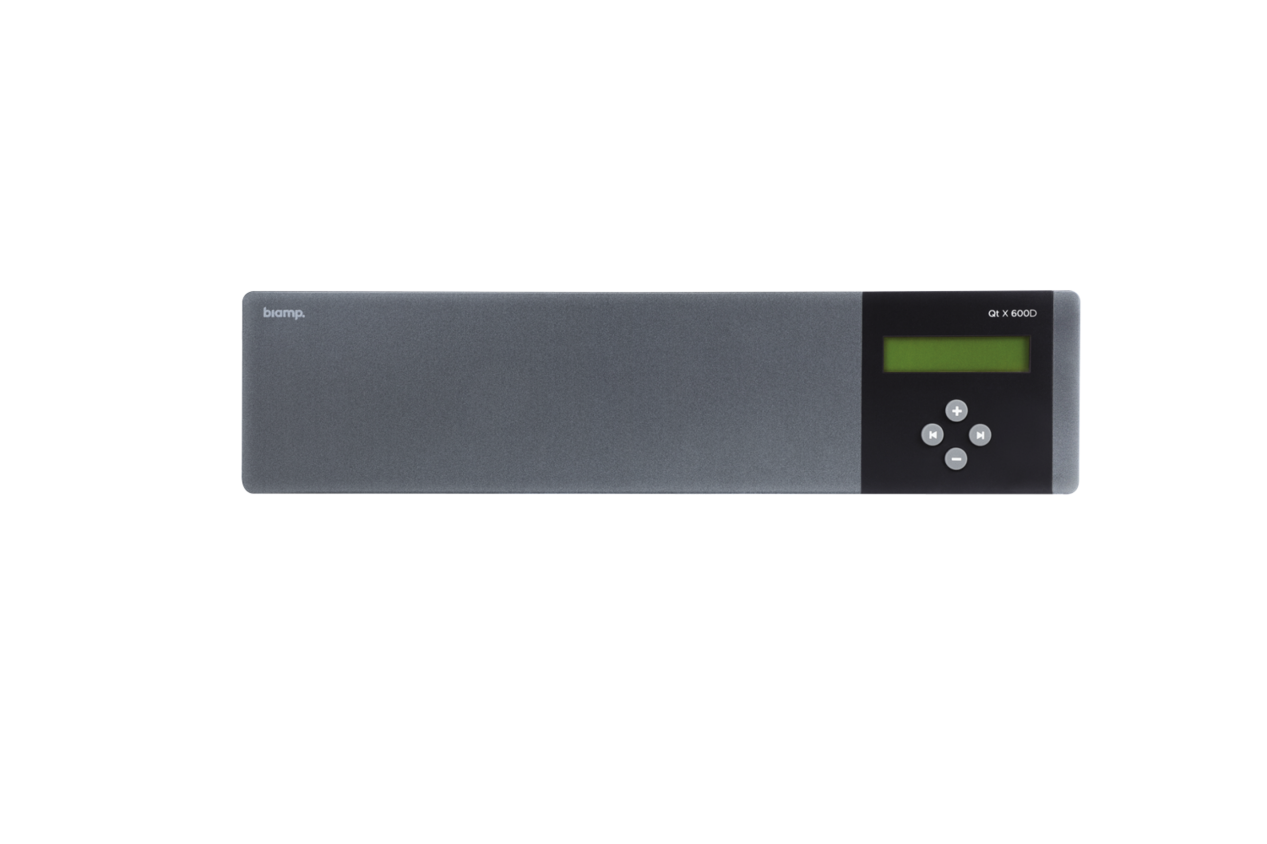 QTX-Front-600_D_10555_master Biamp Cambridge Qt X 600D 6-zone sound masking generator, controller, band equalizer and amplifier, supporting AVB or Dante media networks - Image 1