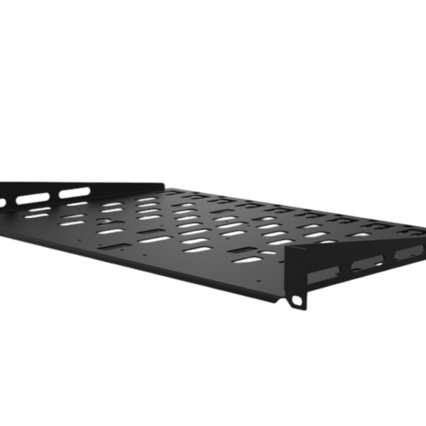 Biamp RMX 100 1 RU rack shelf for TesiraFORTÉ X, Devio SCX, and TesiraCONNECT devices