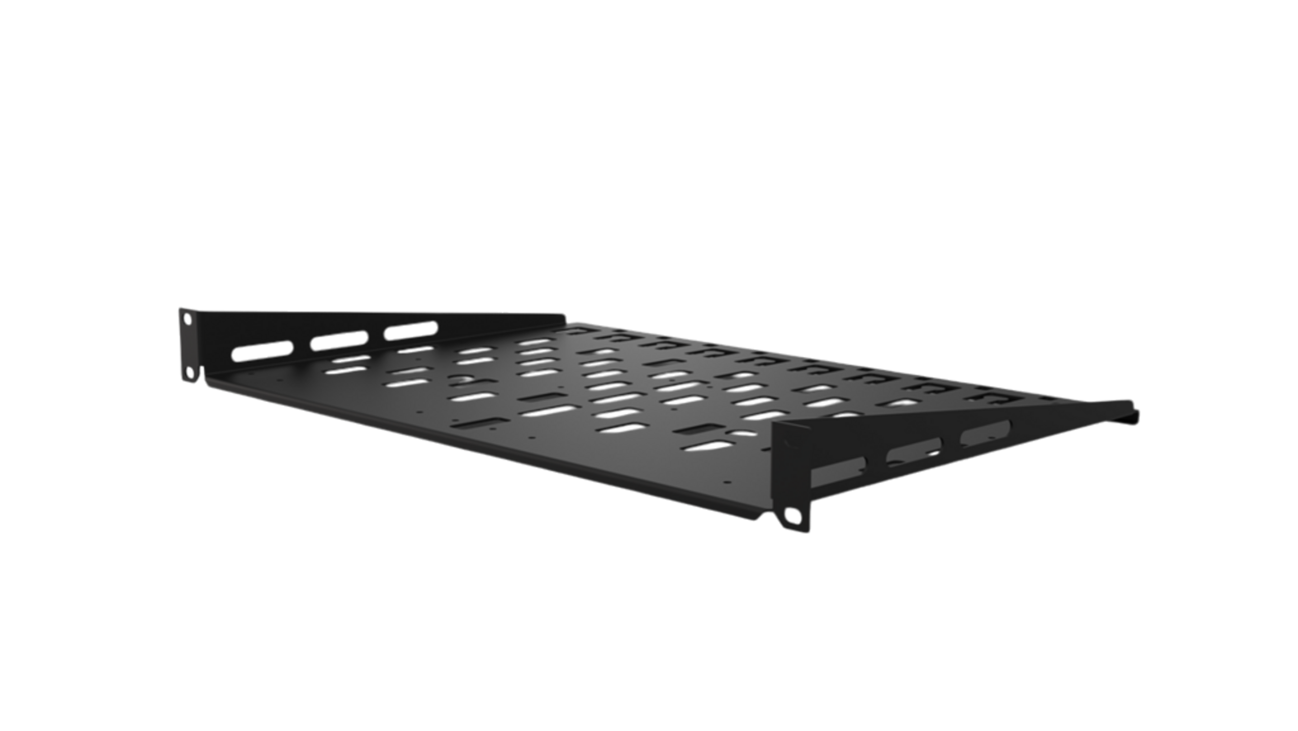 RMX_rackmount_11562_preview-Photoroom_12206_master Biamp RMX 100 1 RU rack shelf for TesiraFORTÉ X, Devio SCX, and TesiraCONNECT devices - Image 1