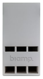 Biamp Desono SUB2400-W Passive, 2 x 10-inch subwoofer; 4 ohms or 16 ohms / 600W; plywood construction with structured paint, white; includes pole mount adaptor - Image 2