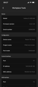 Biamp Workplace Tools (for Android) Workplace Tools Android App for the professional in the Workplace ecosystem - Image 4