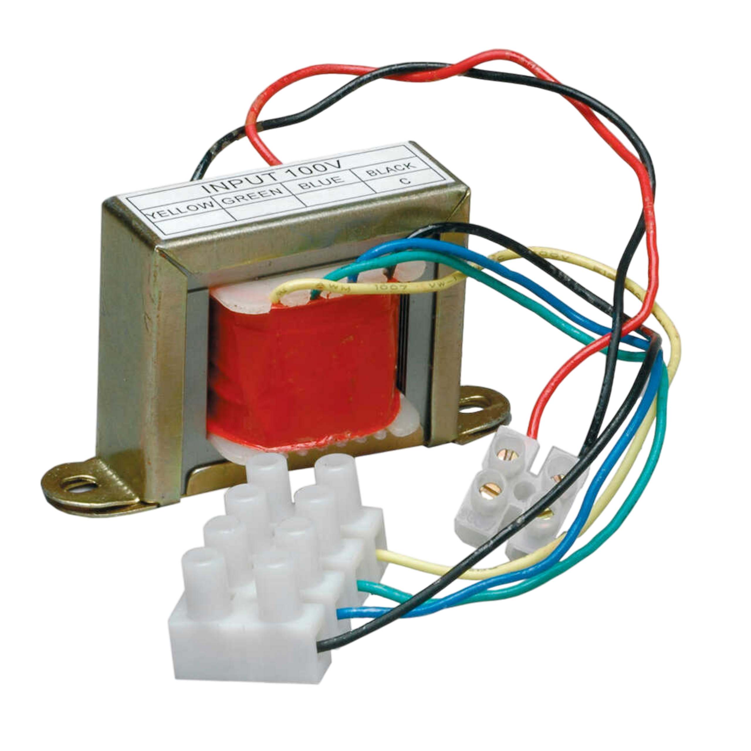 T20_Front_Highres_9945_12214_master Biamp Commercial Loudspeakers T20 8-ohm to 100V transformer with power taps, 2.5W to 20W - Image 1