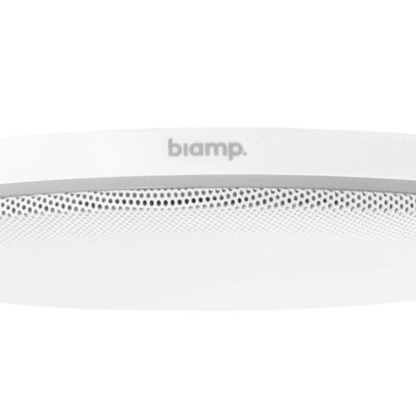 Biamp Parlé TCM-XEX White Expansion AVB Beamtracking, surface-mount ceiling microphone, white