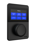 Biamp Apprimo TEC-X 1000 Black Networked AV control pad with rotary knob - Image 8