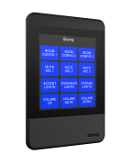 Biamp Apprimo TEC-X 2000 Black Networked, touch-enabled AV control pad for Tesira systems - obrazek 4