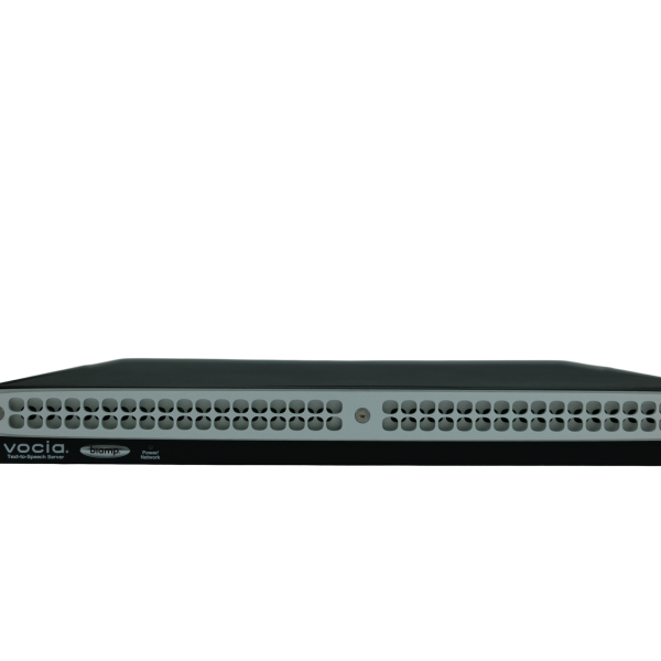 Biamp Vocia TTS-2 The Vocia TTS-2 is a networked, text-to-speech engine that supports browser-based announcements and also interfaces with Rauland-Borg Nurse Call systems
