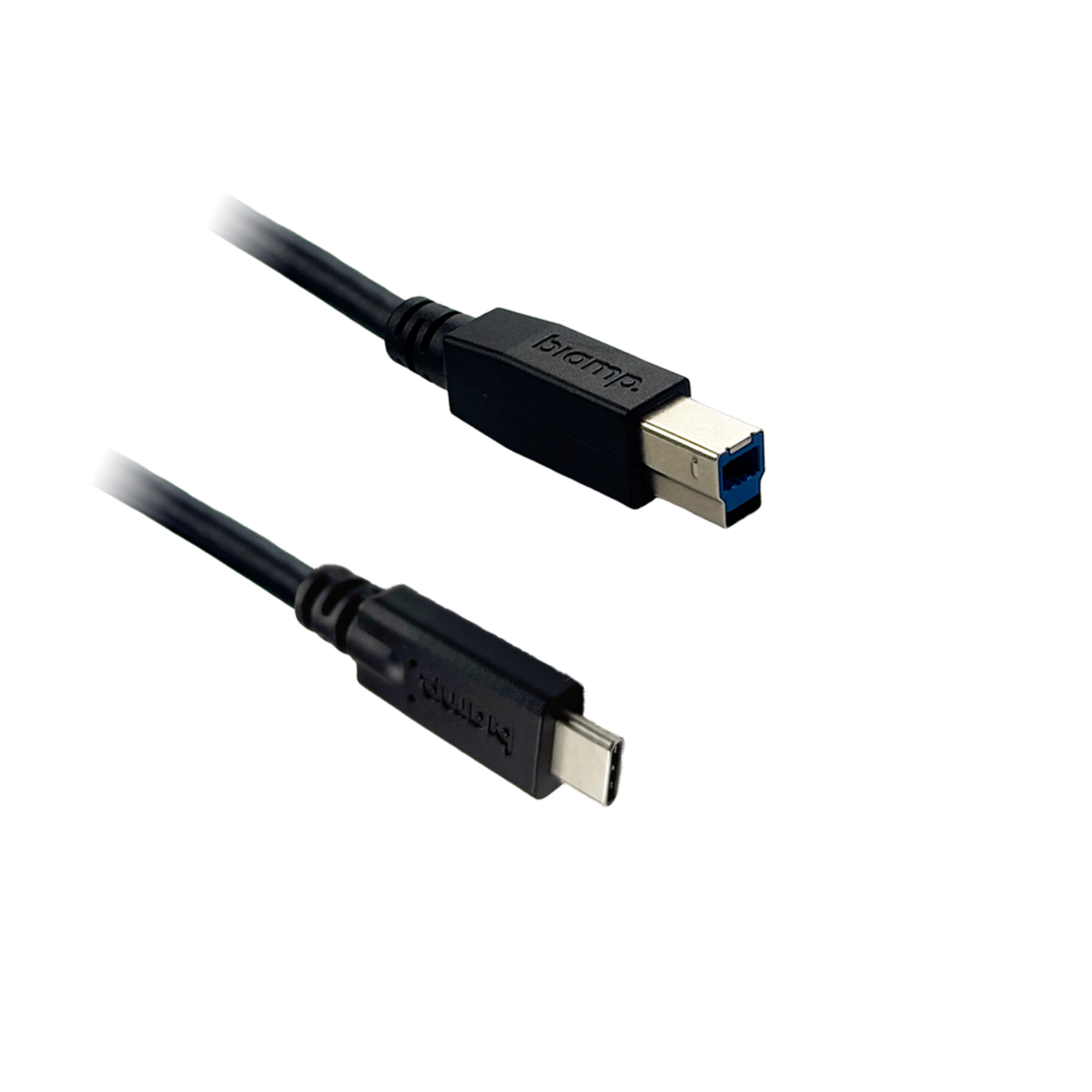 USB-B-C_12520_master Biamp EasyConnect USB3-6-BC The USB3-6-BC is a 6-foot (2 m) high-speed, passive, USB 3.2, Gen 1 cable with type B to type C connectors, supporting up to 5 Gbps data transfer rates - Image 1