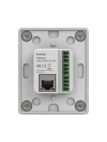 Biamp Impera Uniform 8U 8-button, E Ink control pad with Ethernet, 1 bidirectional RS-232 port, 2 unidirectional RS-232 ports, 3 GPIO; PoE (IEEE 802.3at Class 1, 4W) - Image 3