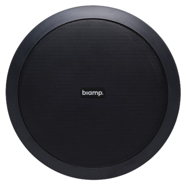 Biamp Commercial Loudspeakers CM6T-BL 2-way, 6.5-inch, low impedance or 100V loudspeaker, black