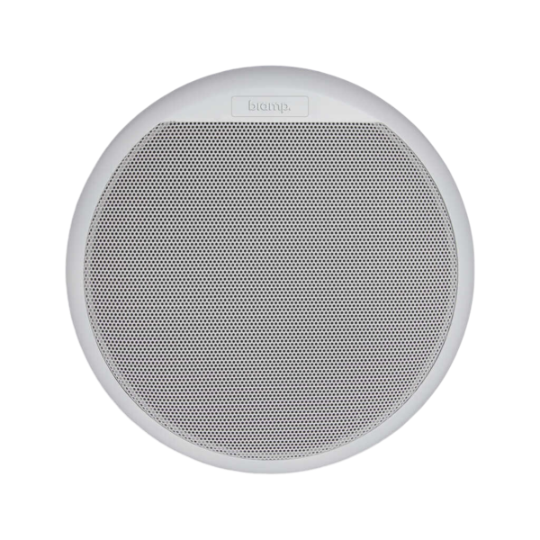 Biamp Commercial Loudspeakers CMAR6-W 6.5-inch, white, built-in, weather-resistant, chlorine and saltwater proof, marine loudspeaker
