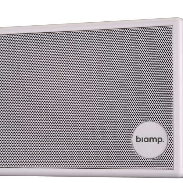 Biamp Commercial Loudspeakers SM6-W On-wall, 5.25-inch cabinet loudspeaker, 100V/6W operation, white