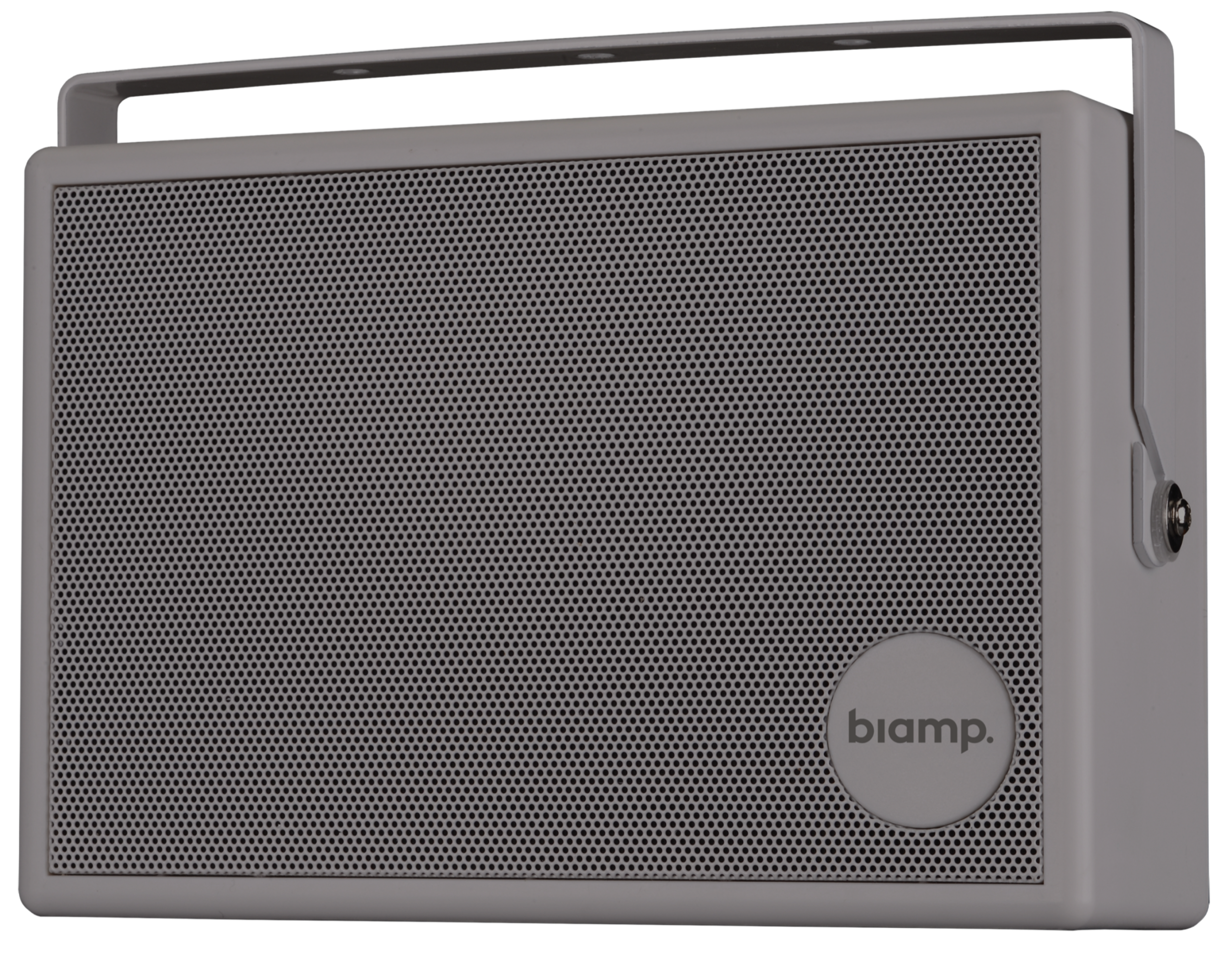 biamp_commercial-loudspeaker_smb6-g_cabinet_loudspeaker_aug23_10962_master Biamp Commercial Loudspeakers SMB6-G On-wall, 5.25-inch cabinet loudspeaker with back plate and U-bracket, 100V/6W operation, grey - obrazek 1
