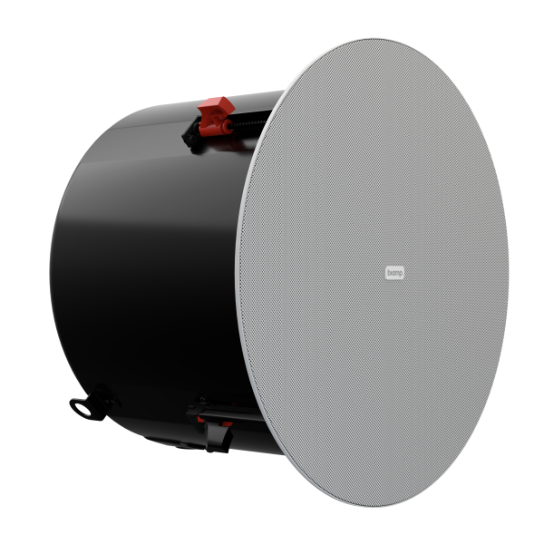 Biamp Desono DX-IC10-W 10-inch, high output, coaxial, in-ceiling loudspeaker w/ HF compression driver; 8 Ohm or 70V/100V operation; white