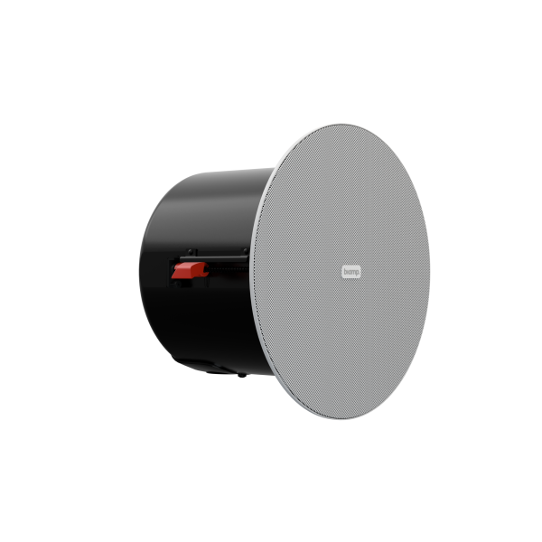 Biamp Desono DX-IC4-W Two-way, 4.5-inch, high efficiency ceiling mount loudspeaker; includes coaxial w/ HF compression driver; 8 Ohm or 70V/100V operation; white grille; (priced insectionidually, sold in pairs)