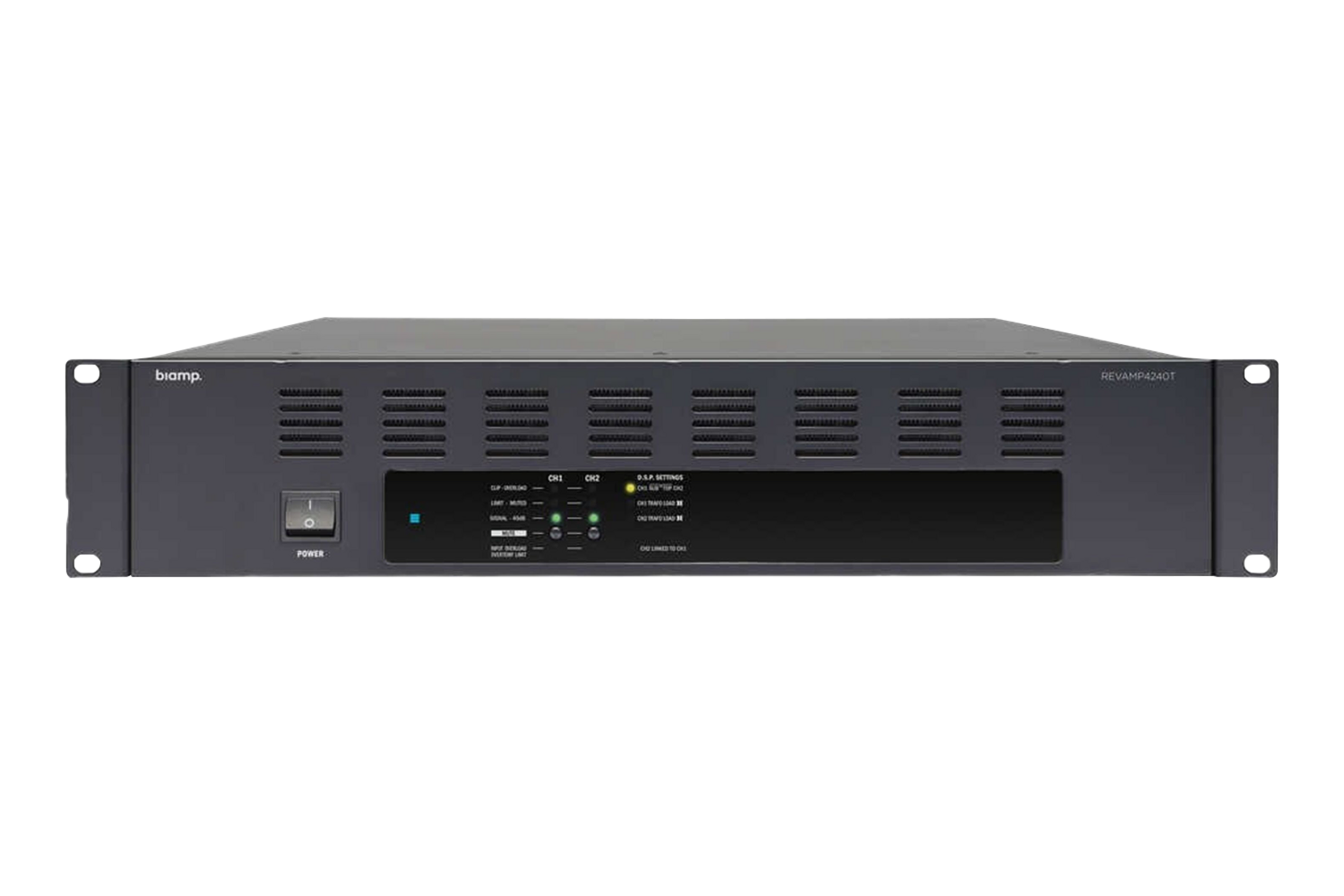 biamp_revamp2600_amplifier_front_1500x1000_12573_master Biamp Commercial Audio REVAMP2600 2-channel, class H amplifier, 2 x 600W - Image 1
