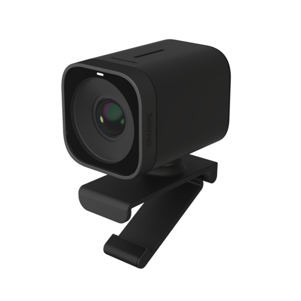 Biamp Vidi 250 A wide angle 4K camera designed for use with video conferencing systems, intended for huddle room or small to medium conferencing rooms