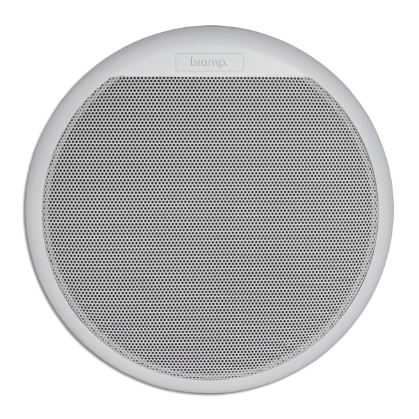 Biamp Commercial Loudspeakers CMAR8T-W Two-way, white, 8-inch, weather-resistant, chlorine and saltwater proof, 70V / 100V, marine loudspeaker