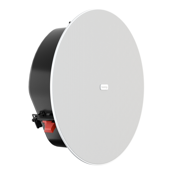 Biamp Desono DX-IC6LP-TAA White 6.5-inch, high efficiency, low-profile, ceiling mount loudspeaker; with 60W, 8 ohms, 70V/100V transformer, white (priced insectionidually, sold in pairs)