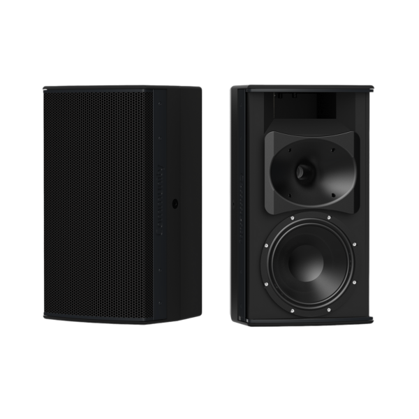 Biamp Community IC6-1082T96B High output, 8-inch, 2-way, 90 X 60, 70V/100V, indoor loudspeaker, black
